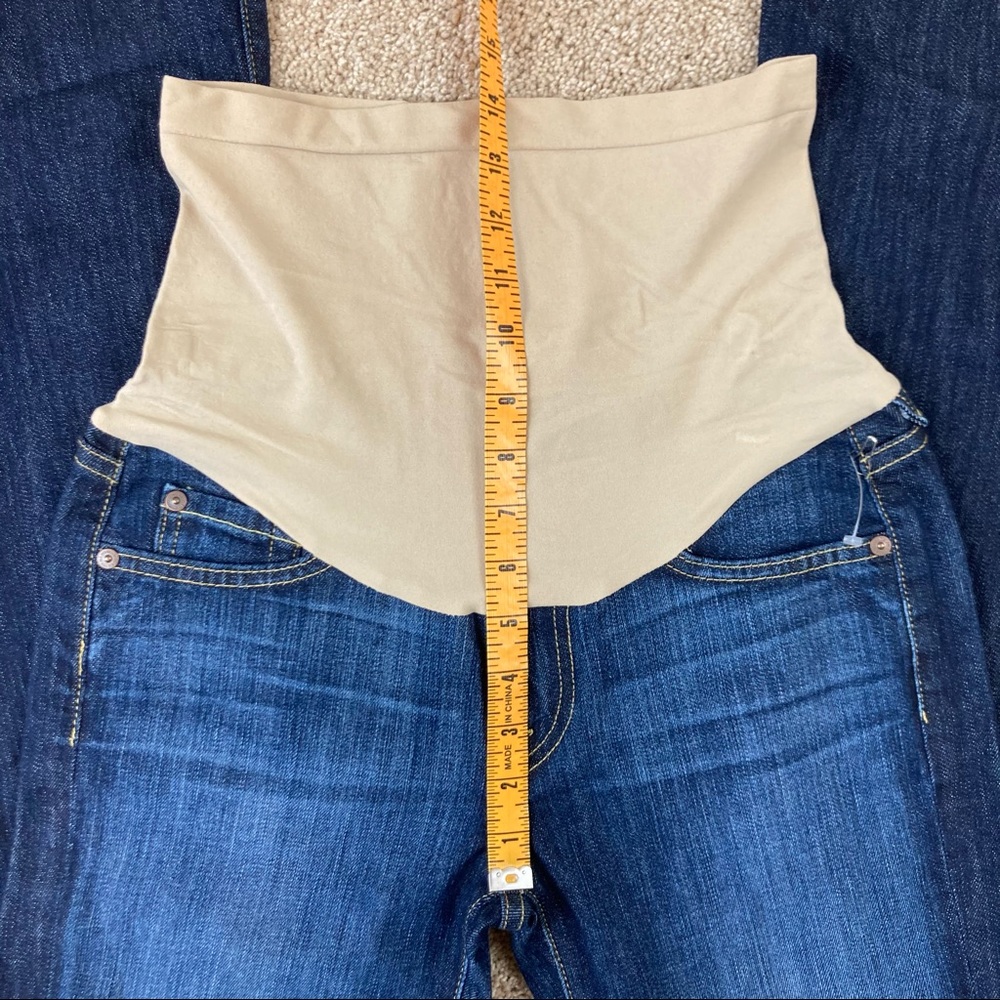 7FAM Boot Cut Maternity Jeans 29 Petite - Picture 4 of 15